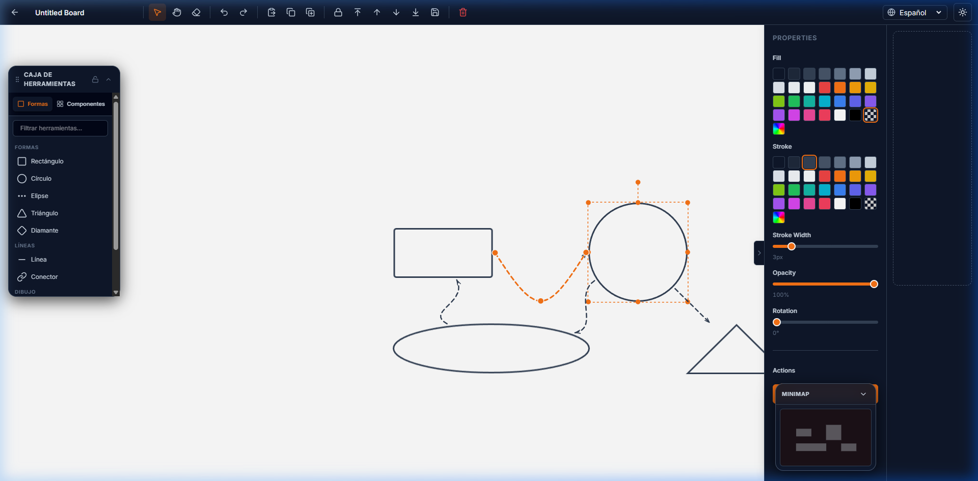 Adjusting Connector Curvature